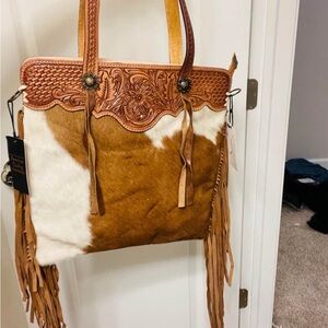 American Darling Cowhide Shoulder and Crossbody Purse